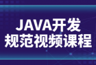 JAVA开发规范视频课程