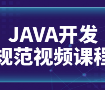 JAVA开发规范视频课程